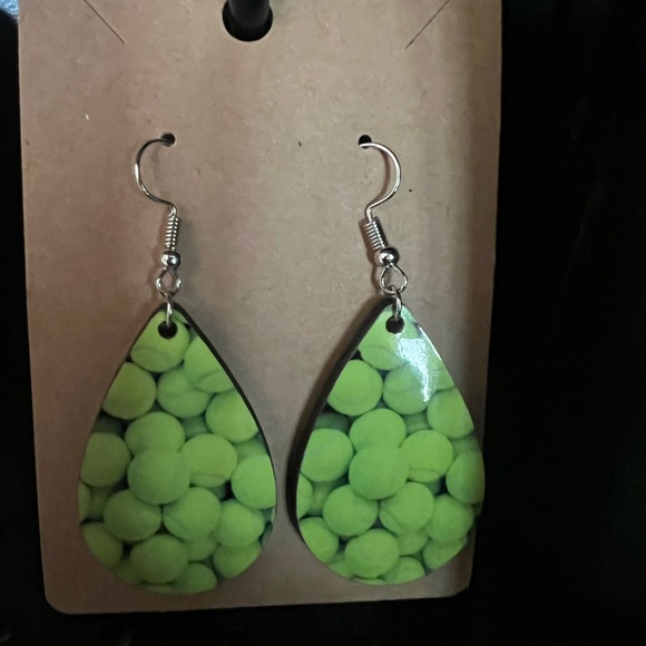 Baseball Softball Soccer Tennis Volleyball Football sublimation wood ear… - Picture 6 of 14